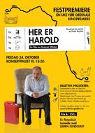 Her er Harold - Danish Movie Poster (xs thumbnail)