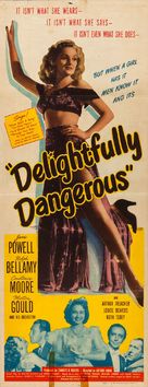 Delightfully Dangerous - Movie Poster (xs thumbnail)