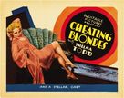 Cheating Blondes - Movie Poster (xs thumbnail)