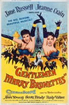 Gentlemen Marry Brunettes - Movie Poster (xs thumbnail)
