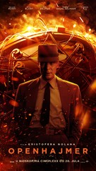 Oppenheimer - Serbian Movie Poster (xs thumbnail)