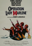 Op&eacute;ration Lady Marl&egrave;ne - German Movie Poster (xs thumbnail)