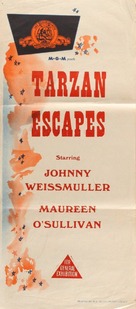 Tarzan Escapes - Australian Movie Poster (xs thumbnail)