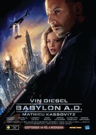 Babylon A.D. - Hungarian Movie Poster (xs thumbnail)