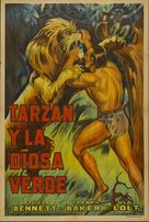 Tarzan and the Green Goddess - Argentinian Movie Poster (xs thumbnail)