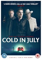 Cold in July - British DVD movie cover (xs thumbnail)