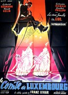 Der Graf von Luxemburg - French Movie Poster (xs thumbnail)