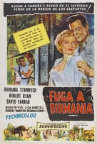 Escape to Burma - Argentinian Movie Poster (xs thumbnail)