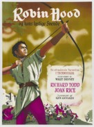 The Story of Robin Hood and His Merrie Men - Danish Movie Poster (xs thumbnail)