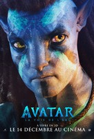 Avatar: The Way of Water - French Movie Poster (xs thumbnail)
