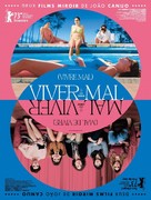 Viver Mal - French Movie Poster (xs thumbnail)