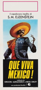 &iexcl;Que viva Mexico! - Italian Re-release movie poster (xs thumbnail)