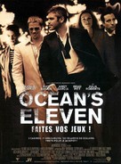 Ocean's Eleven - French Movie Poster (xs thumbnail)