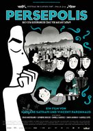 Persepolis - German Movie Poster (xs thumbnail)