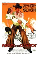The Cowboy and the Lady - French Movie Poster (xs thumbnail)