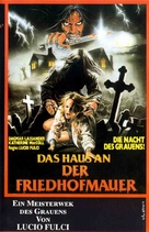 Quella villa accanto al cimitero - German VHS movie cover (xs thumbnail)