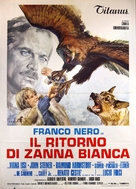 Il ritorno di Zanna Bianca - Italian Movie Poster (xs thumbnail)