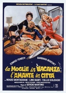 La moglie in vacanza... l&#039;amante in citt&agrave; - Italian Theatrical movie poster (xs thumbnail)