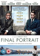 Final Portrait - British DVD movie cover (xs thumbnail)