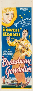 Broadway Gondolier - Australian Movie Poster (xs thumbnail)