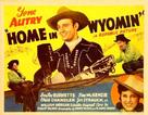 Home in Wyomin&#039; - Movie Poster (xs thumbnail)