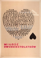 L&#039;amour &agrave; vingt ans - Polish Movie Poster (xs thumbnail)