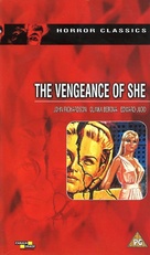 The Vengeance of She - British VHS movie cover (xs thumbnail)