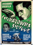 Shadow of Chinatown - Danish Movie Poster (xs thumbnail)
