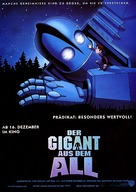 The Iron Giant - German Movie Poster (xs thumbnail)