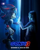 Sonic the Hedgehog 3 - Mexican Movie Poster (xs thumbnail)