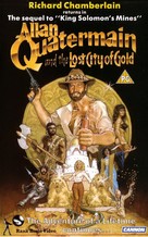 Allan Quatermain and the Lost City of Gold - British VHS movie cover (xs thumbnail)