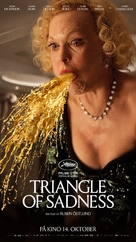 Triangle of Sadness - Norwegian Movie Poster (xs thumbnail)