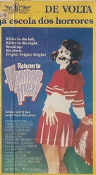 Return to Horror High - Brazilian VHS movie cover (xs thumbnail)