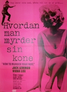 How to Murder Your Wife - Danish Movie Poster (xs thumbnail)