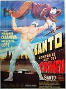 Santo contra el rey del crimen - Mexican Movie Poster (xs thumbnail)