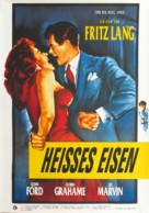 The Big Heat - German Movie Poster (xs thumbnail)