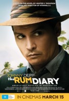 The Rum Diary - Australian Movie Poster (xs thumbnail)
