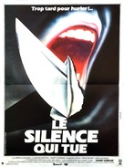 The Silent Scream - French Movie Poster (xs thumbnail)