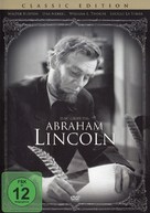 Abraham Lincoln - German DVD movie cover (xs thumbnail)
