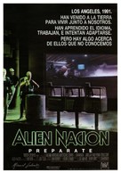 Alien Nation - Spanish Movie Poster (xs thumbnail)