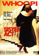 Sister Act - Australian DVD movie cover (xs thumbnail)