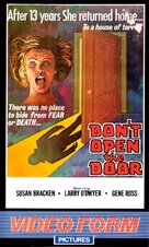 Don&#039;t Open the Door! - VHS movie cover (xs thumbnail)