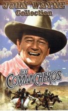 The Comancheros - German VHS movie cover (xs thumbnail)