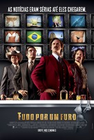 Anchorman 2: The Legend Continues - Brazilian Movie Poster (xs thumbnail)