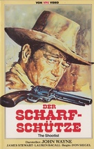 The Shootist - German VHS movie cover (xs thumbnail)