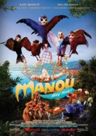 Manou the Swift - German Movie Poster (xs thumbnail)