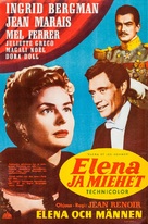 Elena et les hommes - Finnish Movie Poster (xs thumbnail)