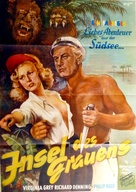 Unknown Island - German Movie Poster (xs thumbnail)
