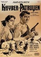Khyber Patrol - Danish Movie Poster (xs thumbnail)