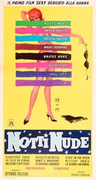 Notti nude - Italian Movie Poster (xs thumbnail)